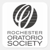 Rochester Oratorio Society Square Stickers * (Voorkant)