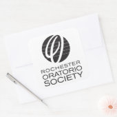 Rochester Oratorio Society Square Stickers * (Envelop)