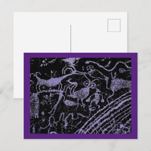 Rochester Panel Rock Art Briefkaart (Voorkant / Achterkant)