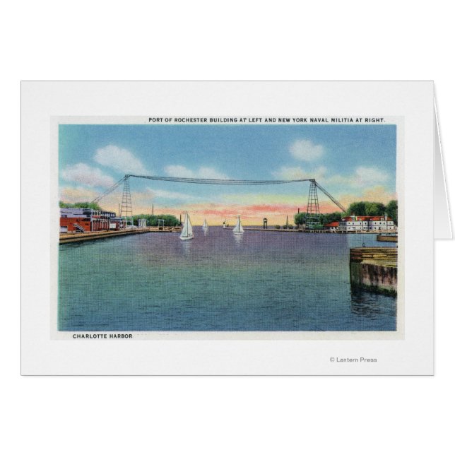 Rochester Port en NY Naval Militia (Voorkant Horizontaal)