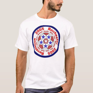 Rochester Revolution Soccer Flag T-shirt