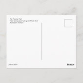 Rochester Vermont Briefkaart (Achterkant)