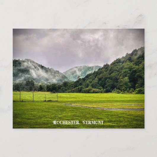 Rochester Vermont Briefkaart (Voorkant)