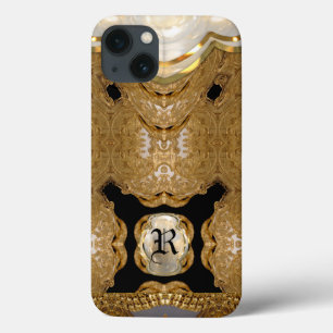Rochevonne Elegant Baroque Cool Monogram Case-Mate iPhone Case