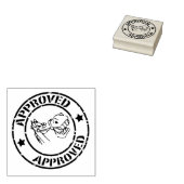 Rocinante Goedgekeurd (officieel rubberstempel) Rubberstempel (Gestempeld)