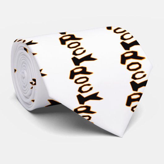 Rock　ロック Stropdas (Opgerold)