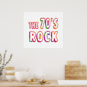 Rock 70 poster (Keuken)