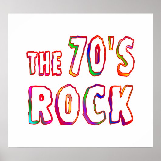 Rock 70 poster (Voorkant)