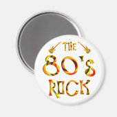 Rock 80 magneet (Voorkant / Achterkant)