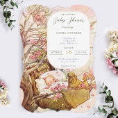 Rock A Bye Baby Nursery Rhyme Baby shower Kaart