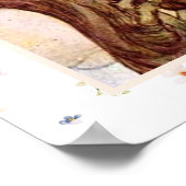 Rock A Bye Baby Nursery Rhyme Baby shower Welkom Poster (Hoek)