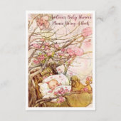 Rock A Bye Baby Nursery Rhyme Book Request Informatiekaartje (Voorkant)