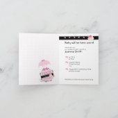 Rock a Bye Baby shower Invitation (Binnen)