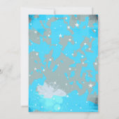 Rock A Bye Baby shower Star Uitnodigingen (Achterkant)