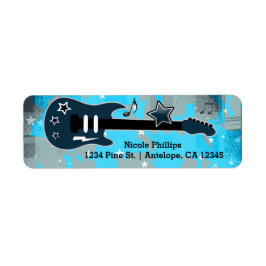 Rock A Bye Baby Shower Uitnodiging Adres Labels