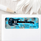 Rock A Bye Baby Shower Uitnodiging Adreslabels Etiket (Insitu)