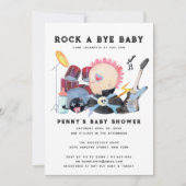 Rock A Bye | Rock & Roll Baby Shower (Voorkant)