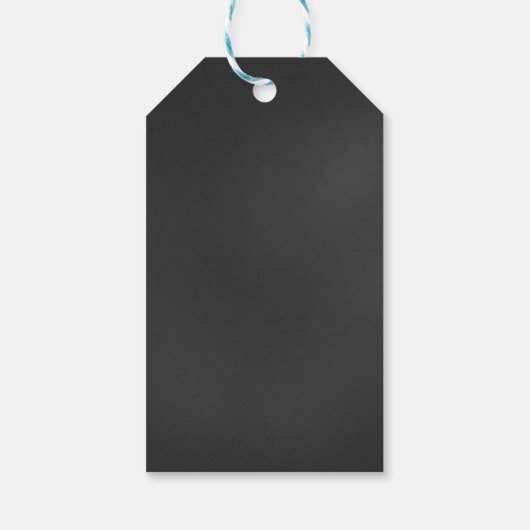 Rock a bye Rockstar Baby shower Gift Label Cadeaulabel (Achterkant)