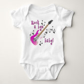 Rock A Dag Baby Pink Romper (Voorkant)