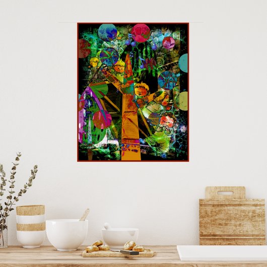 Rock-A-Dag Baby Poster (Keuken)