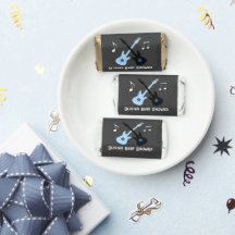 Rock a Dag Baby Rock Star Guitar Shower