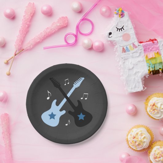 Rock a Dag Rock Baby shower Paper Bord (Feest)