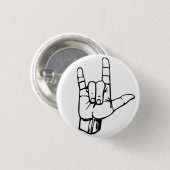 Rock aan. ronde button 3,2 cm (Voorkant /achterkant)