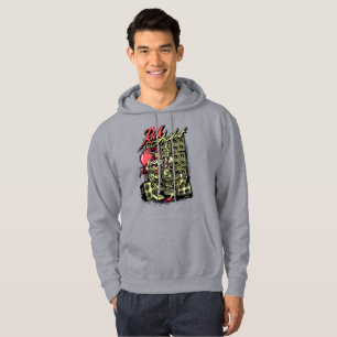 Rock Accident illustratie,Muziek Comics Hoodie