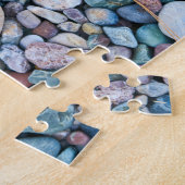 Rock Afbeeldingen Natuur Jigzaag Puzzle Pattern Pu Legpuzzel (Zijkant)