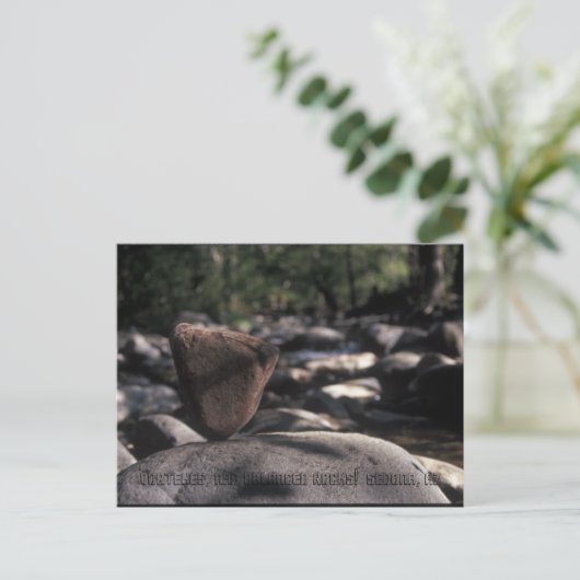 Rock Aisle Briefkaart (Staand voorkant)