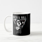 Rock & Roll Fun Graphic Illustration Koffiemok (Links)