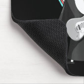 Rock & Roll Fun Graphic Illustration Muismat (Hoek)