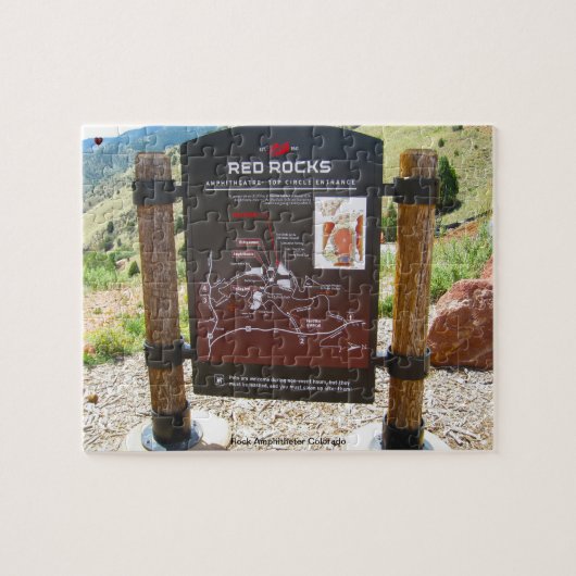 Rock Amphitheter Colorado Legpuzzel (Horizontaal)