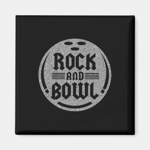 Rock And Bowl - Bowling Magneet