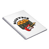 Rock And Roe Grappige Sushi Punt  Notitieboek (Rechterzijde)