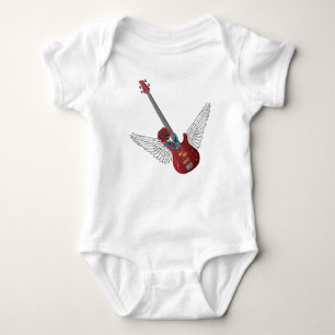 Rock and Roll Angel Bass Romper