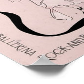 Rock and Roll Ballerina II Poster (Hoek)