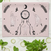 Rock and Roll Ballerina II Theedoek (Gevouwen)