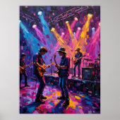 Rock and Roll Band Poster (Voorkant)