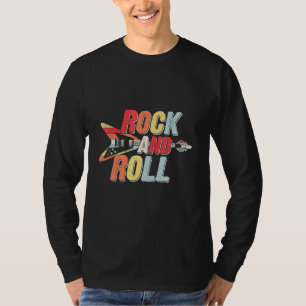 Rock and Roll Concert Band Retro Rock Musi T-shirt