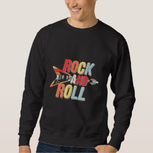 Rock and Roll  Concert Band Retro Rock Musi Trui