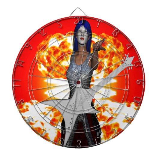 Rock and Roll Dartbord (Voorkant)