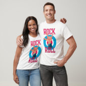 Rock and roll duivels hoorns t-shirt (Unisex)