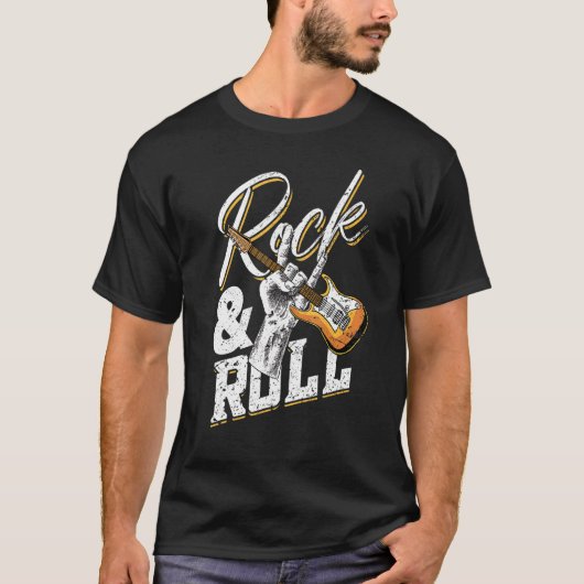 Rock and Roll Electronic Rock Guitar 2 T-shirt (Voorkant)