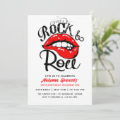 Rock and Roll Feest, Rock & Roll VERJAARDAG, Kaart (Staand voorkant)