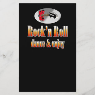 Rock and roll flyer