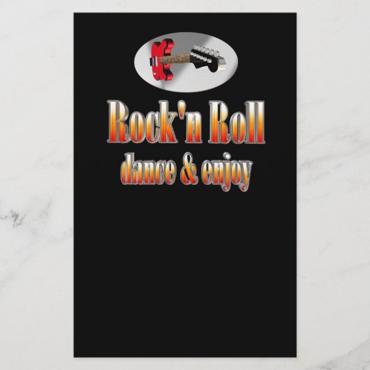 Rock and roll flyer (Voorkant)