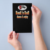 Rock and roll flyer (Hand)