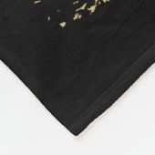 Rock And Roll Funny Cat Playing Drum For Men Women Fleece Deken (Hoek)