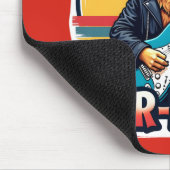 Rock and Roll Fur-Ever Golden Retriever Dog Muismat (Hoek)